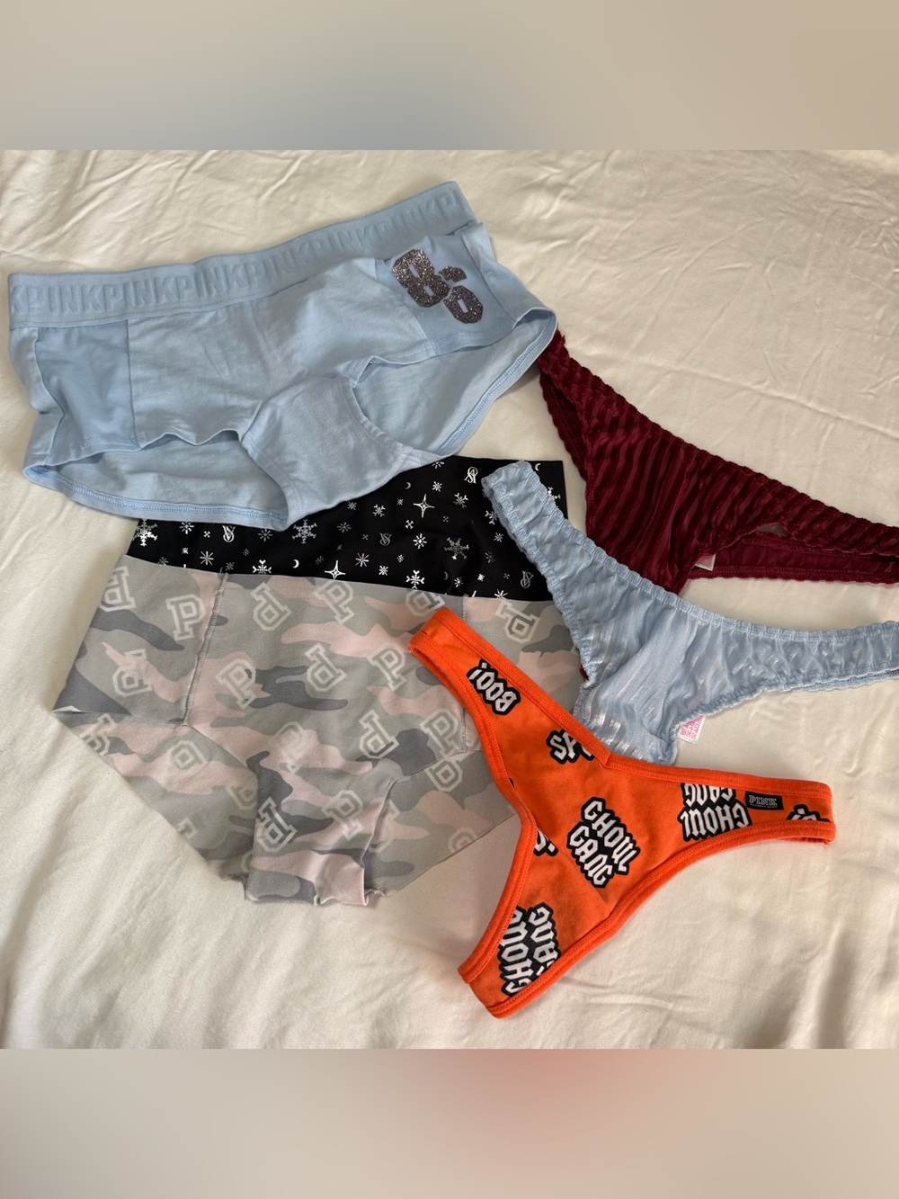 Victoria Secret Mixed Underwear Lot of 6 Size XS